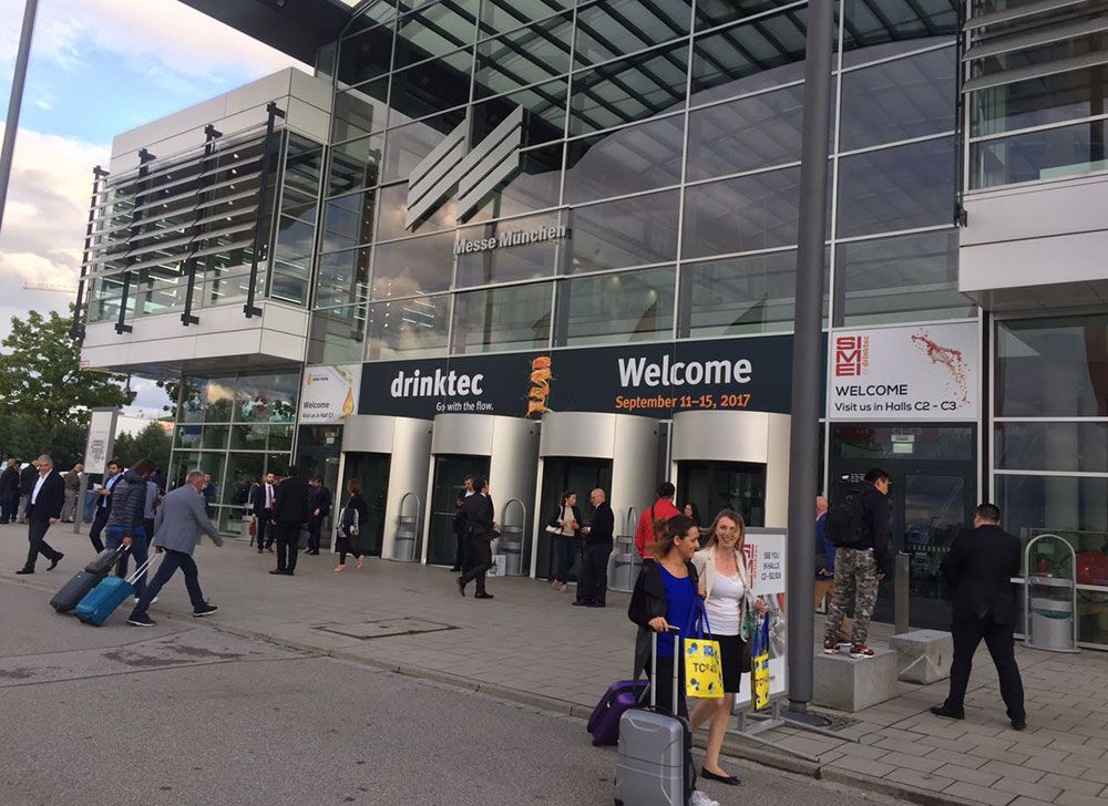 山东天泰亮相2017年“慕尼黑国际饮料及液体食品技术博览会”