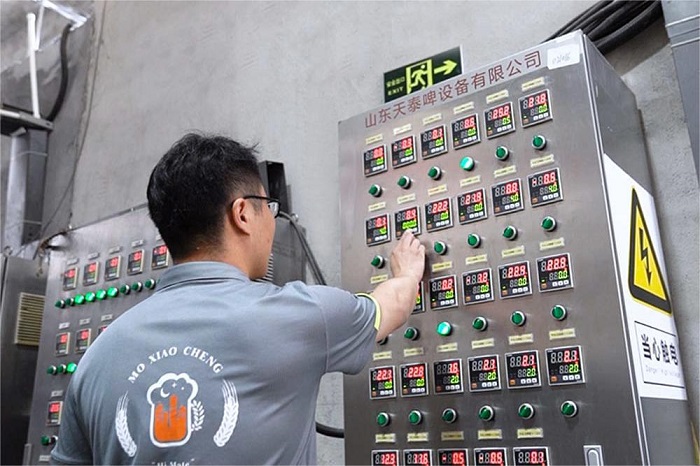 山东天泰啤酒-啤酒厂项目实拍图