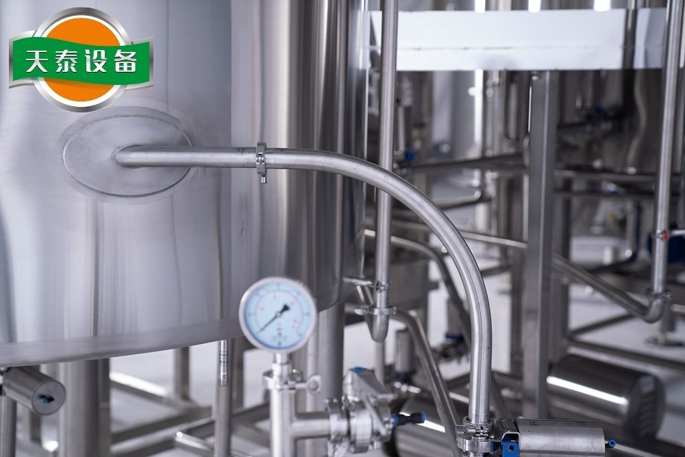 精酿啤酒酿造漩沉罐的麦汁入口麦汁切口设计