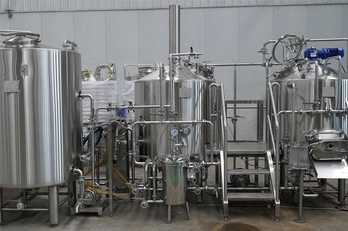 600L啤酒酿造-山东天泰啤酒项目案例