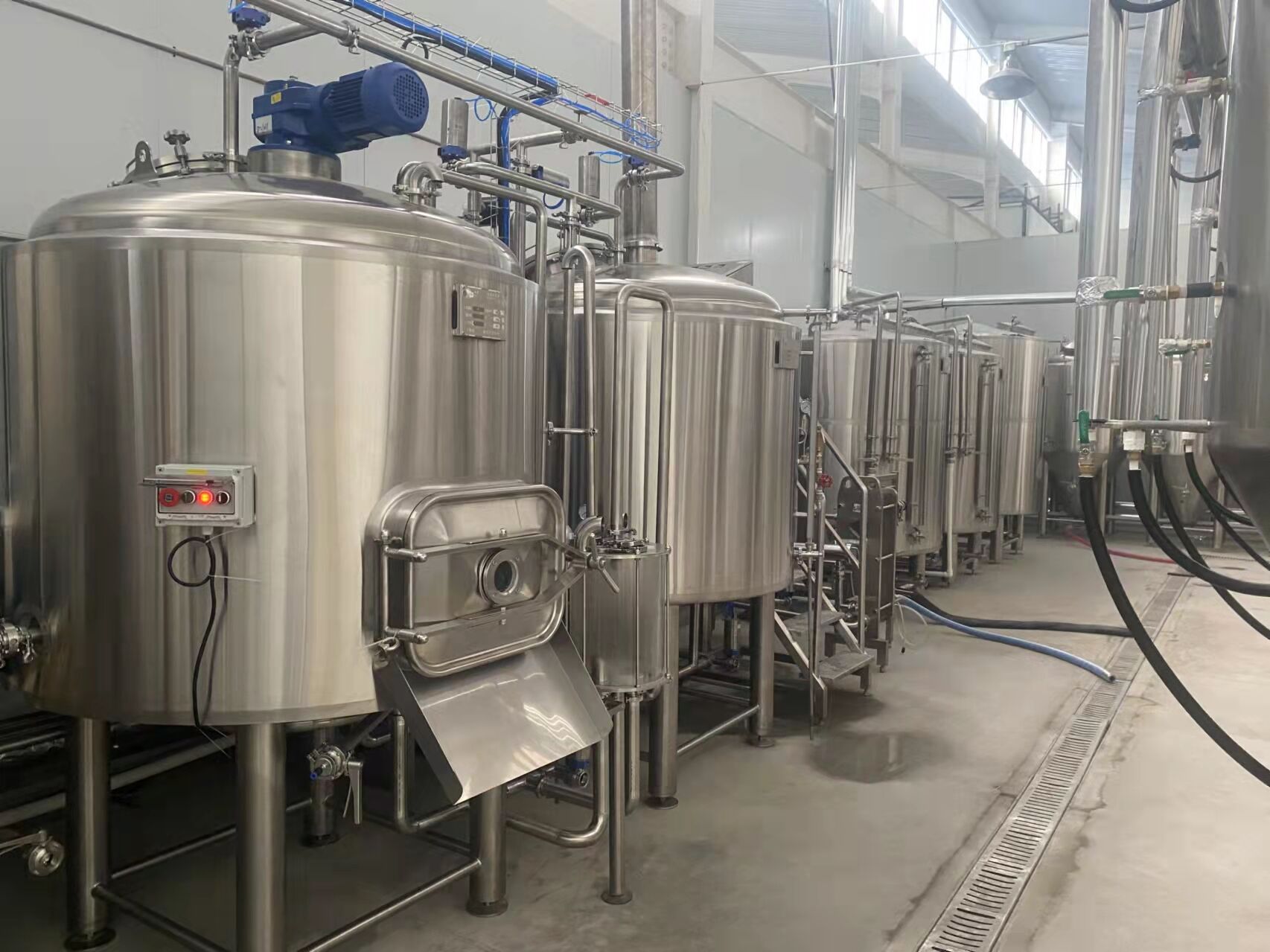 天泰案例 陕西1吨精酿啤酒厂