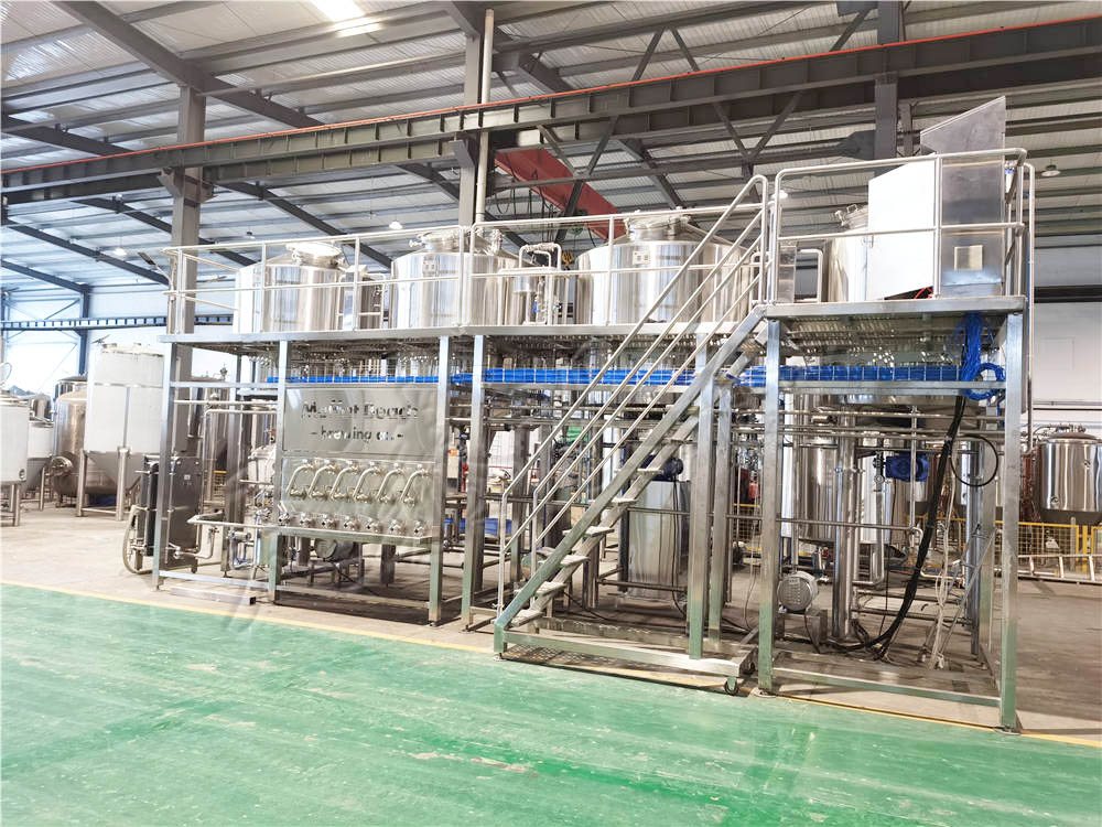 2000L四器全套精酿啤酒生产